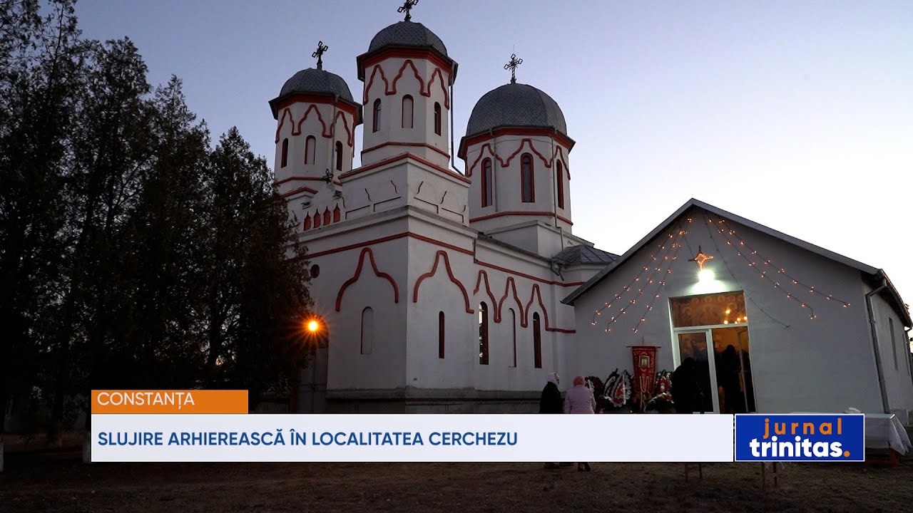 Slujire arhierească în localitatea Cerchezu