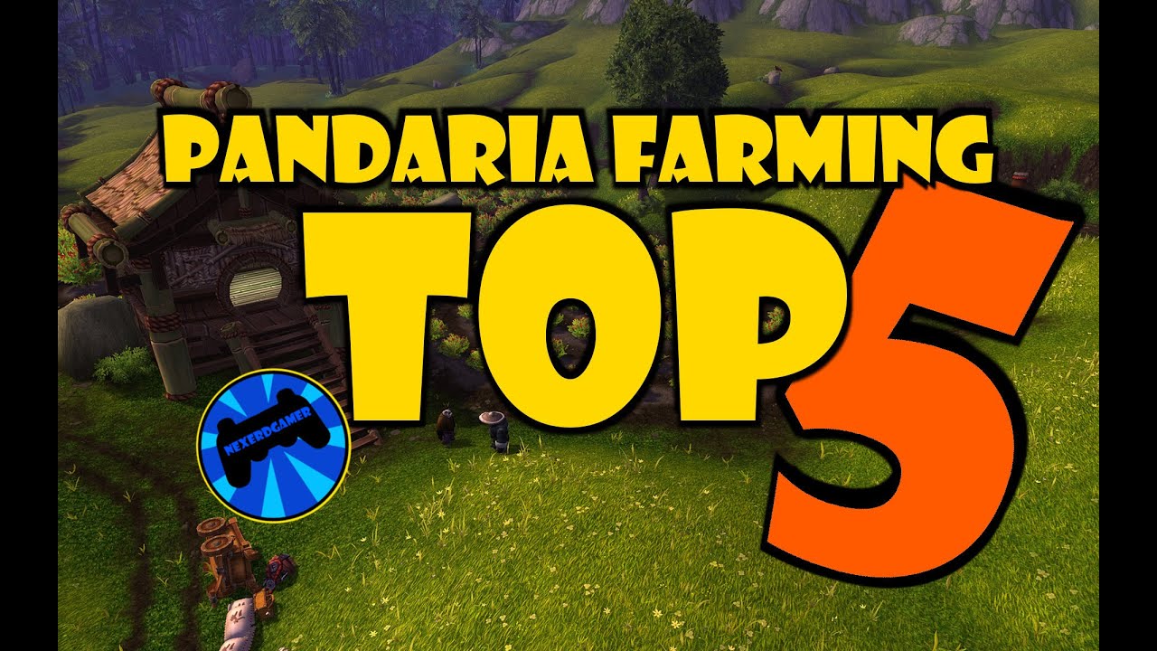 [TOP 5] BEST Pandaria Gold Farming spots