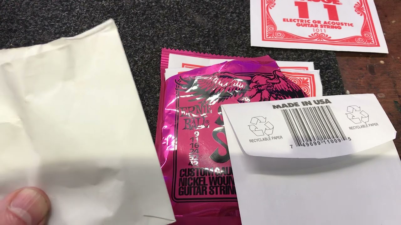 HOW TO spot COUNTERFEIT BRAND Guitar Strings: Ernie Ball Edition 2024