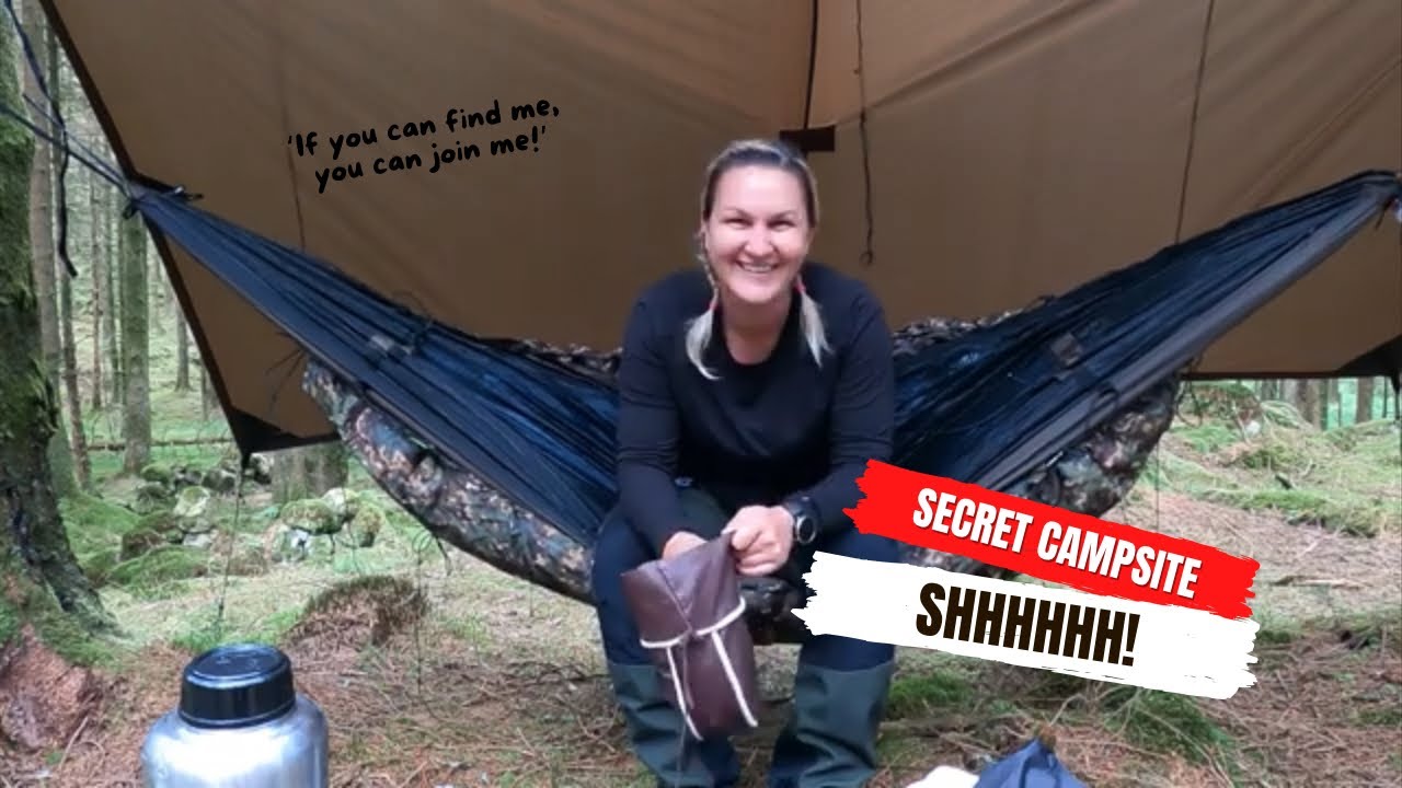 Hammock camping alone deep in Forest | Campfire cooking 🔥