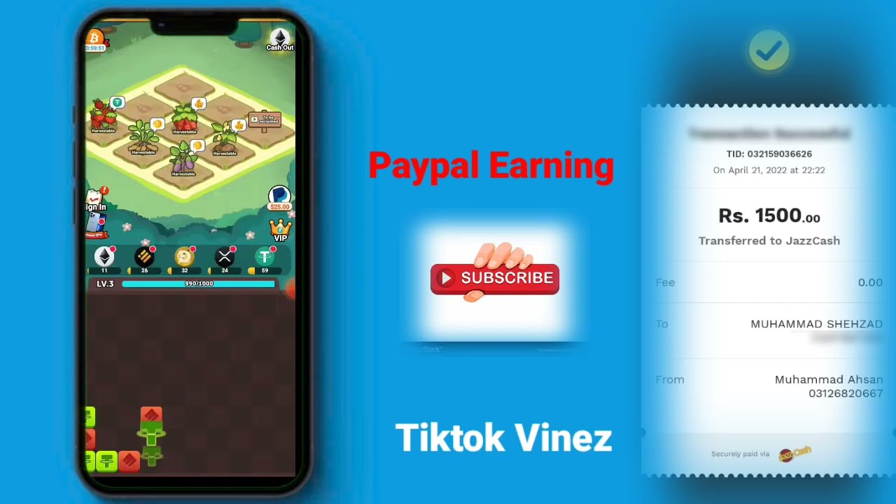 PayPal Earning App 2023 | earning app today