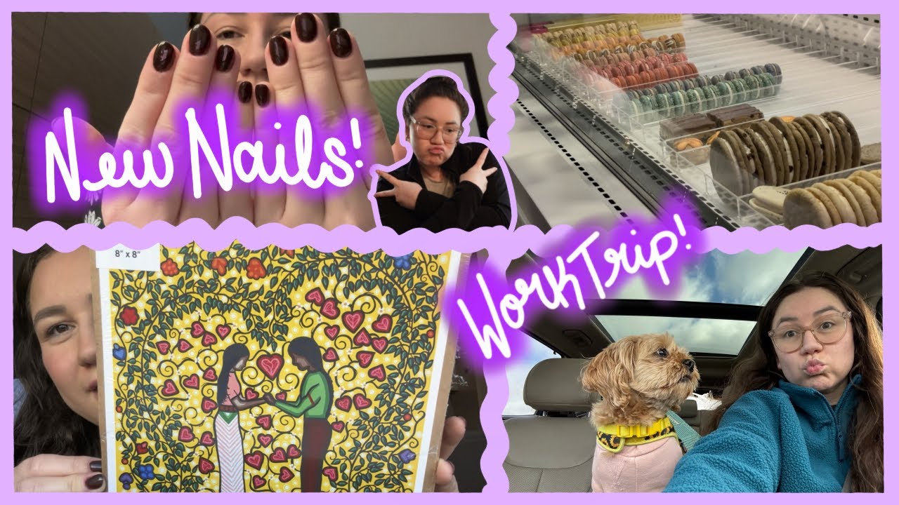 Spooky season vlog 💟 The FORKS, earring haul, Work trip! 