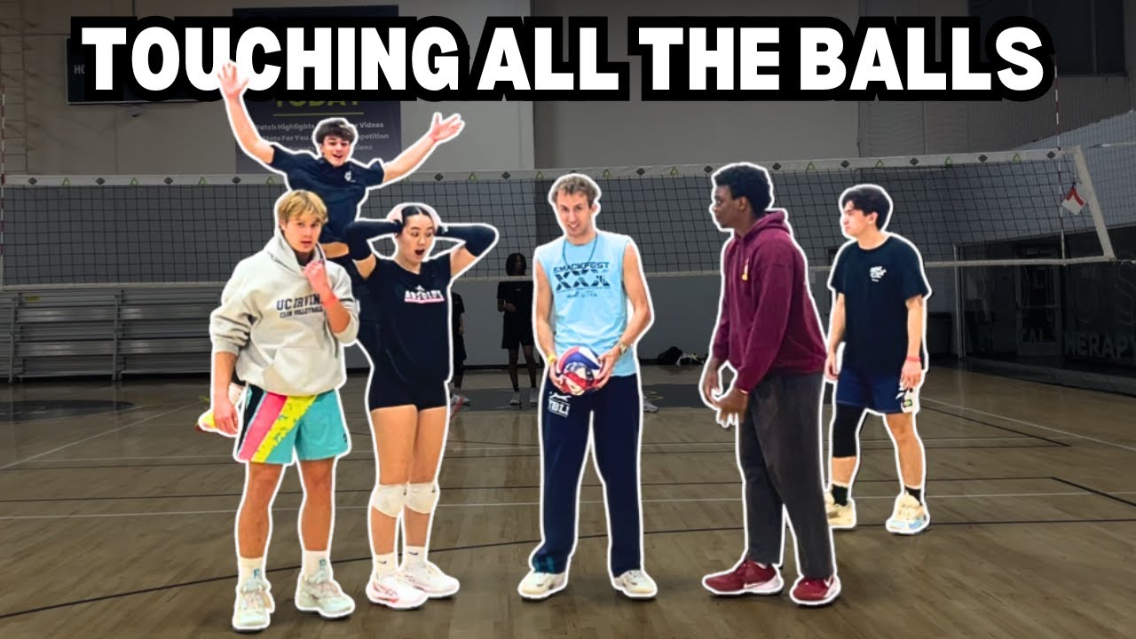 They touched ALL our balls (Volleyball Moments)
