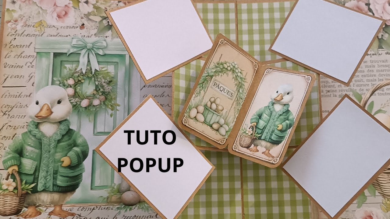 Tuto popup#scrapbooking