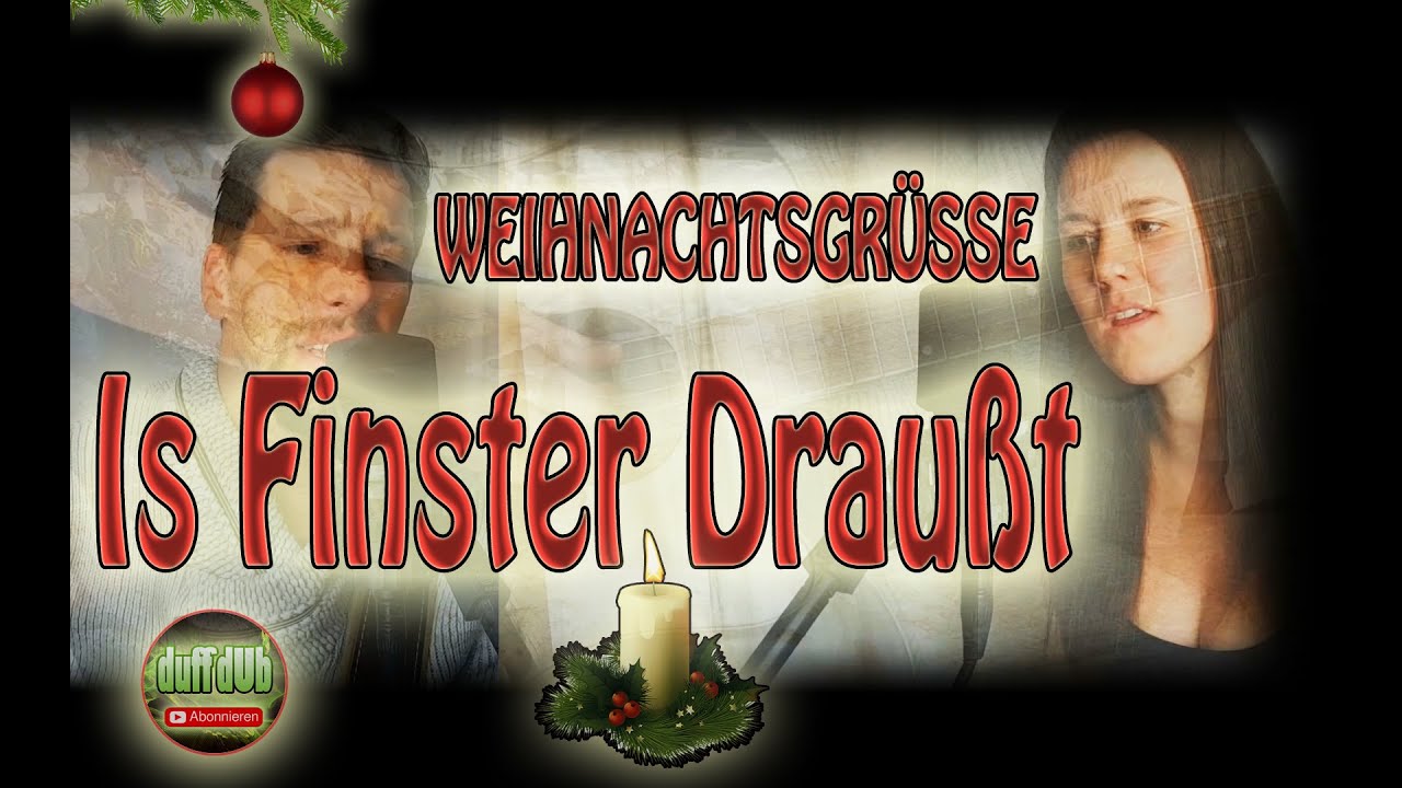 Weihnachtsgruß 2020 Is Finster Draußt