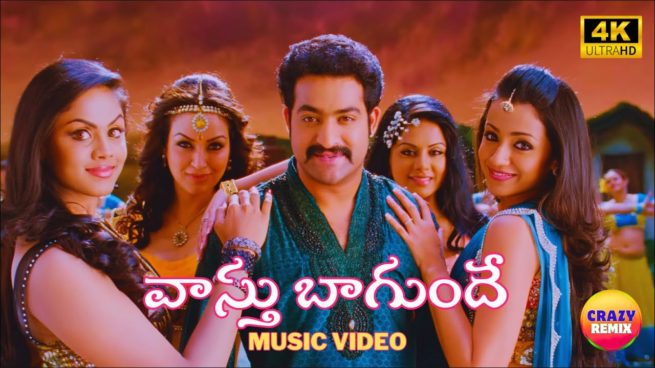 Vaastu Bagunde | Dhammu | Jr NTR  | Trisha | Karthika | 4K