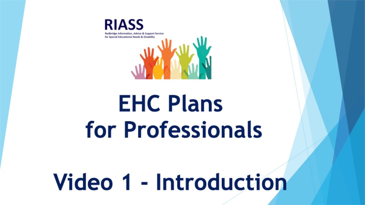 EHC Plans for Professionals - Video 1 - Introduction