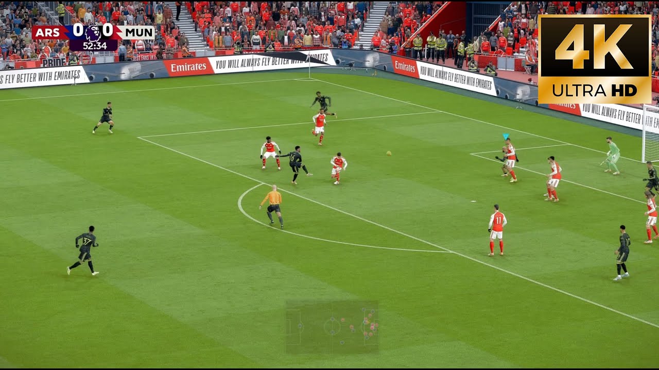 4K | Asenal VS Manchester united | Ultra Realism Graphic Next-Gen JCCGraphic MODs