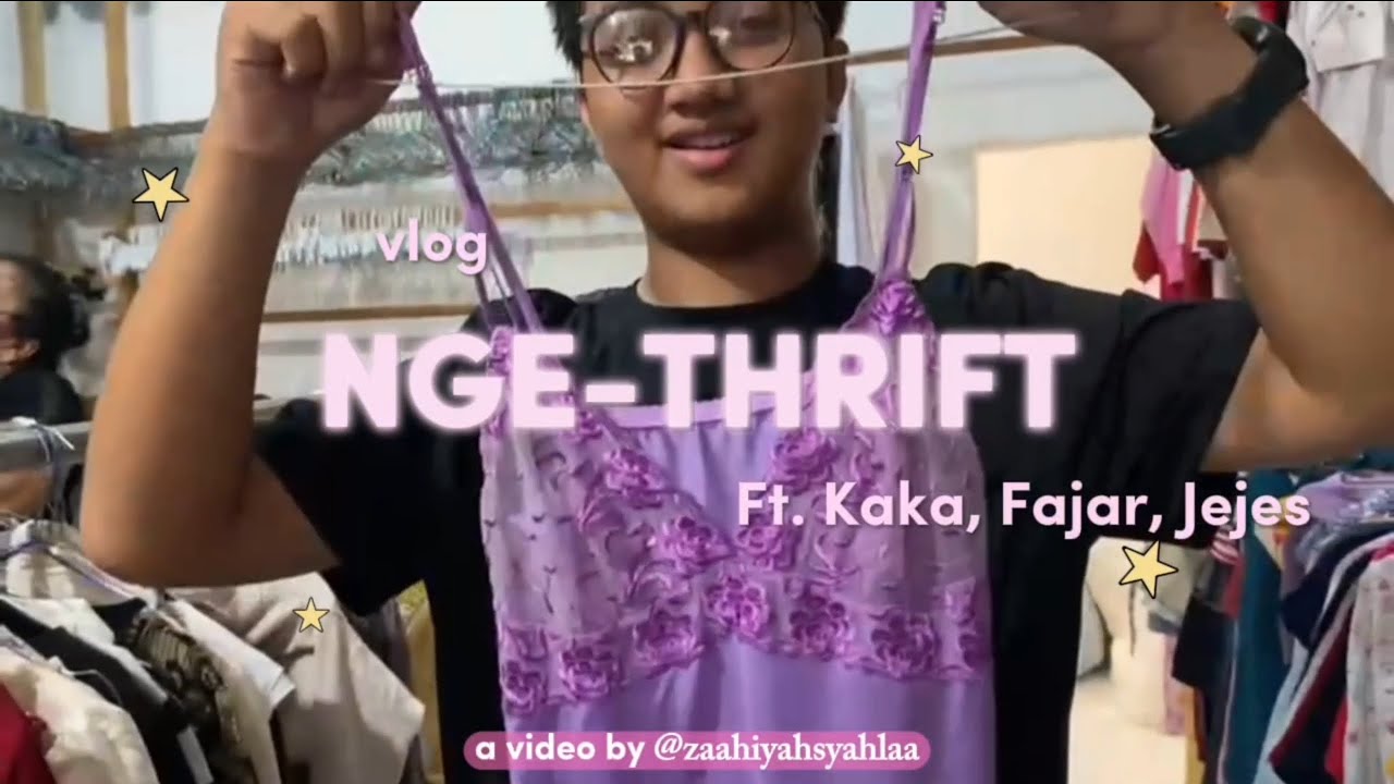 HAH? NGE-THRIFT? EMANG BOLEH ⁉️