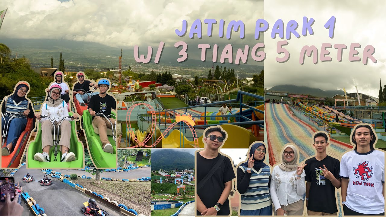 holiyay ke jatim park 1 w/ my brothers🎢🎡 | Vlog 13