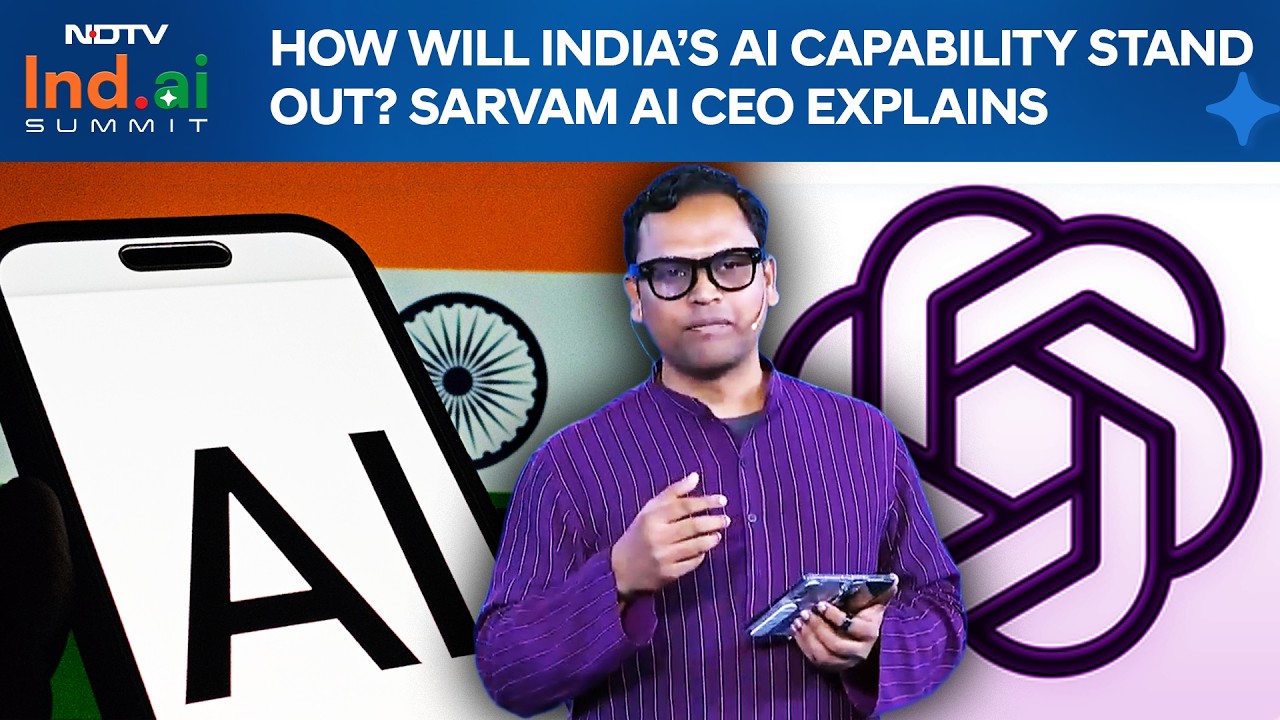 Sarvam AI | How Is India's AI Capability Going To Be Different From Others? Sarvam AI CEO Explains