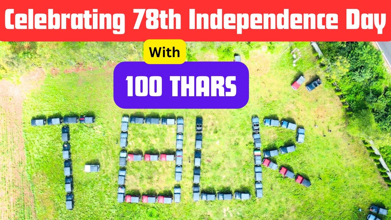 #100thars_#on_#road_#for_#independence_#celebrations_#thar #bengaluru #watch #out#for#details #enjoy