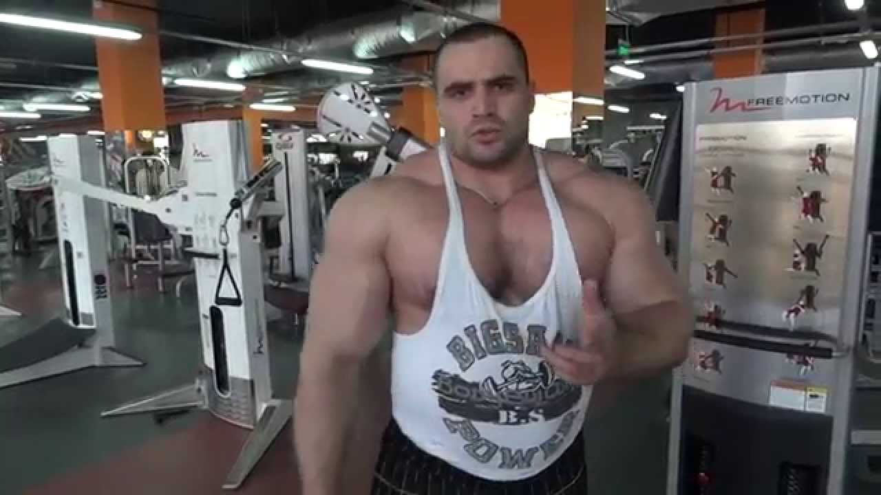 Киевский Мутант.Тренировка грудных в новом зале.