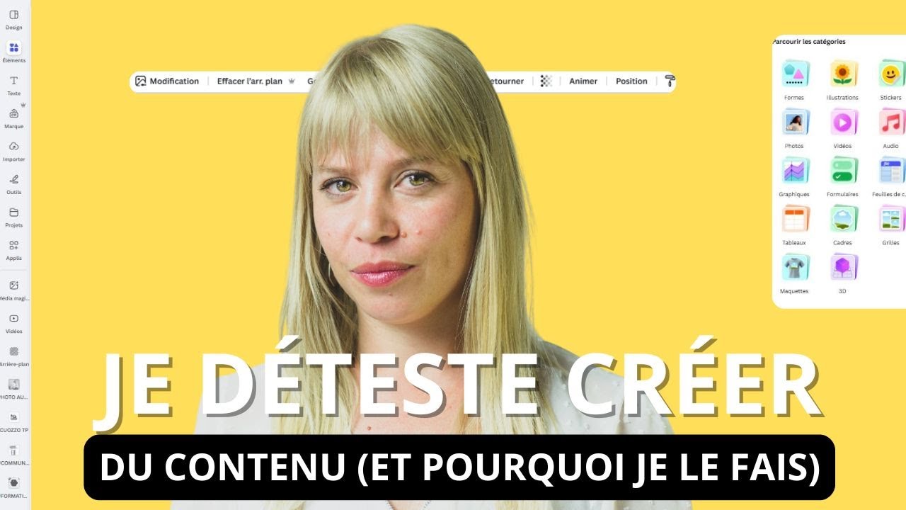je déteste créer du contenu. si tu refuses d’être visible, ton business mérite de stagner