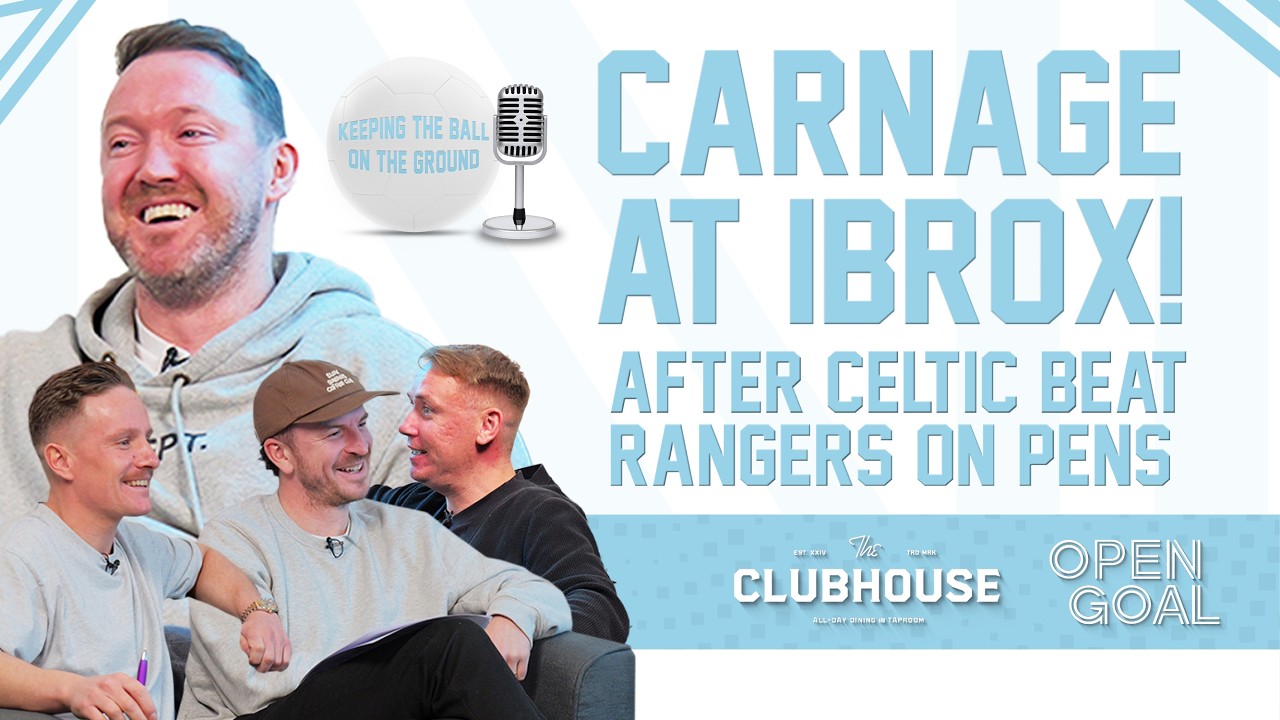 AIDEN MCGEADY ON IBROX CARNAGE AFTER CELTIC BEAT RANGERS ON PENS | Keeping The Ball On The Ground