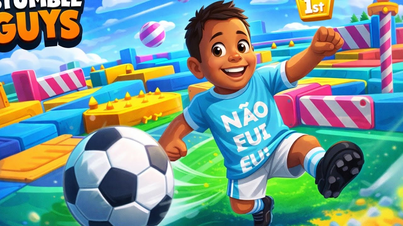 STUMBLE GUYS| OLHA O QUE ACONTECEU COMIGO 😱 ICE HEIGHTS