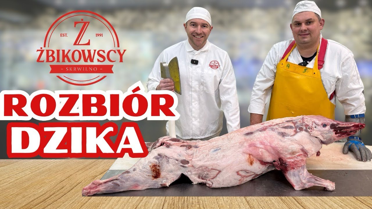 Rozbi&oacute;r DZIKA | Jak pokroić dzika!