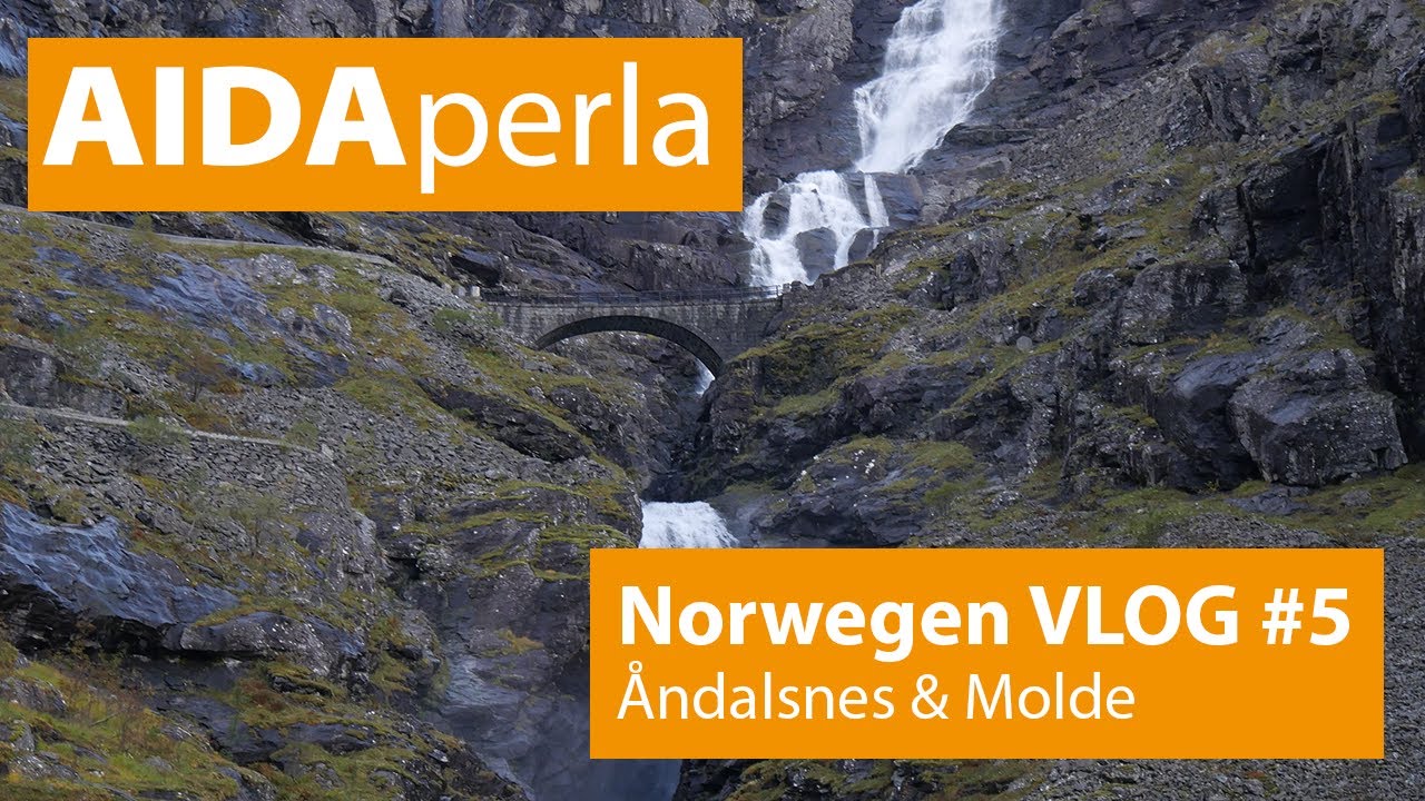 AIDAperla Norwegens Fjorde Vlog #5 - Andalsnes & Molde
