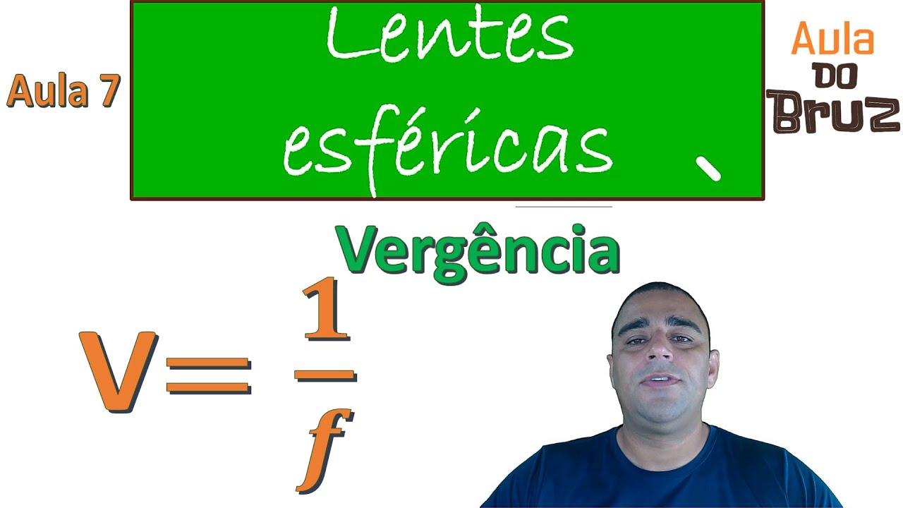 Lentes esféricas (Vergência) - Aula 7