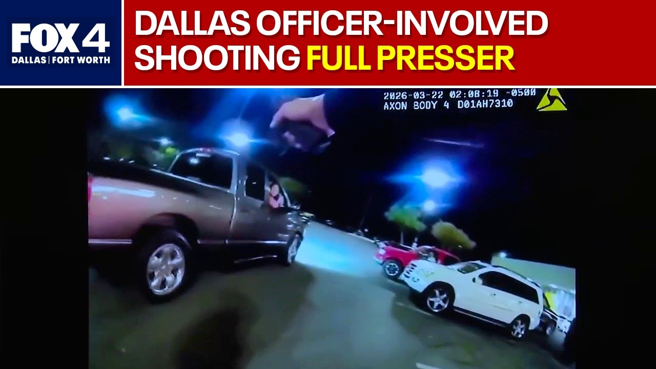 Dallas police shooting leads to 2 arrests | FULL NEWS CONFERENCE