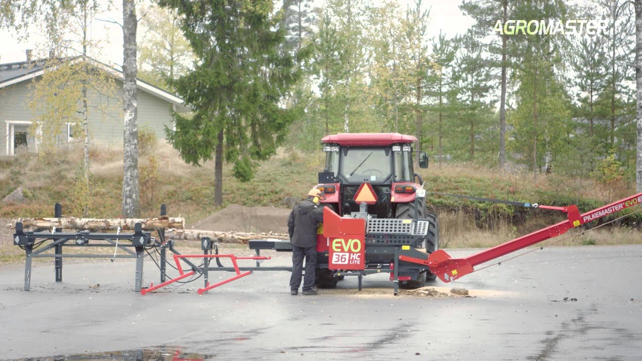 Log-deck | Accessories to Pilkemaster firewood processors (in English)