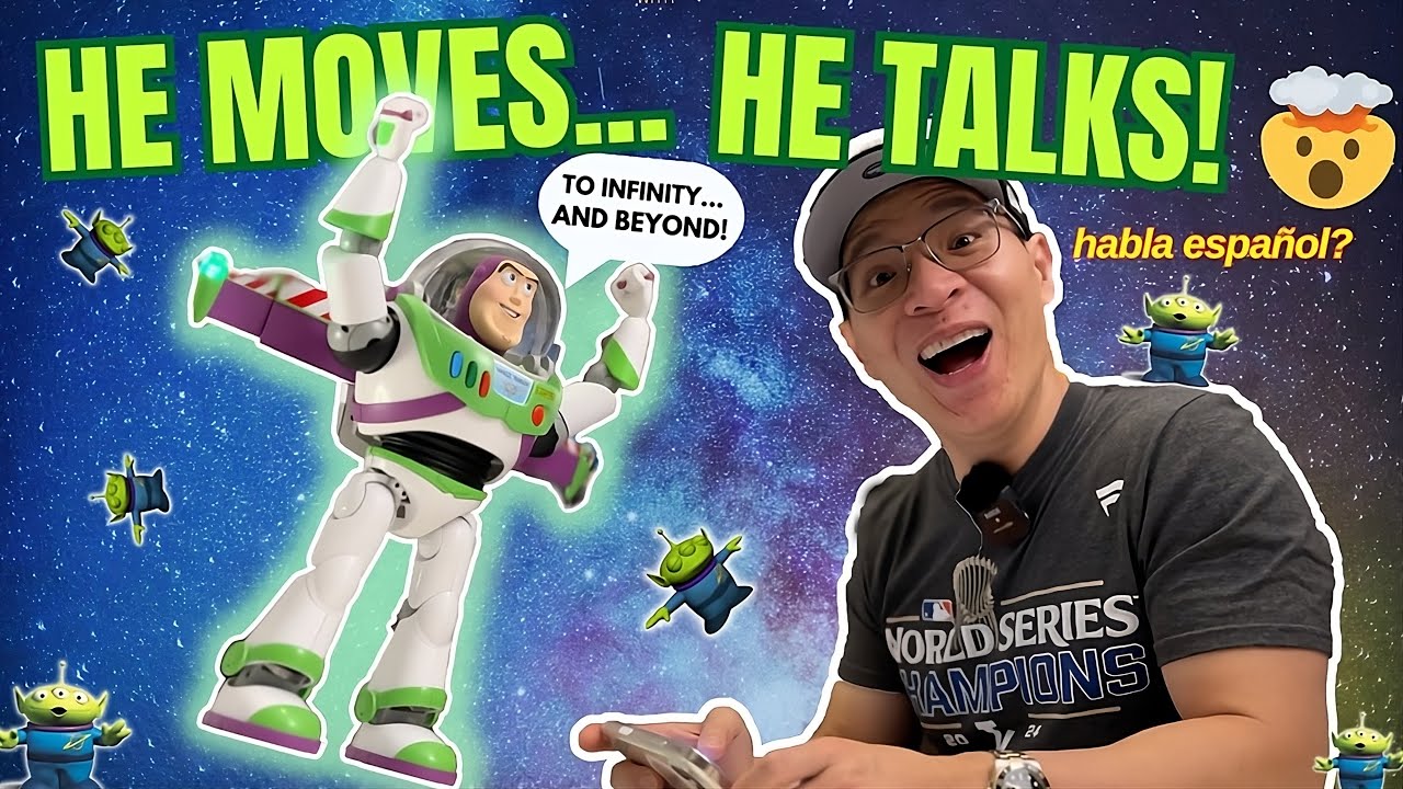 Unboxing the Robosen&rsquo;s Buzz Lightyear Robot! (INSANELY Realistic)