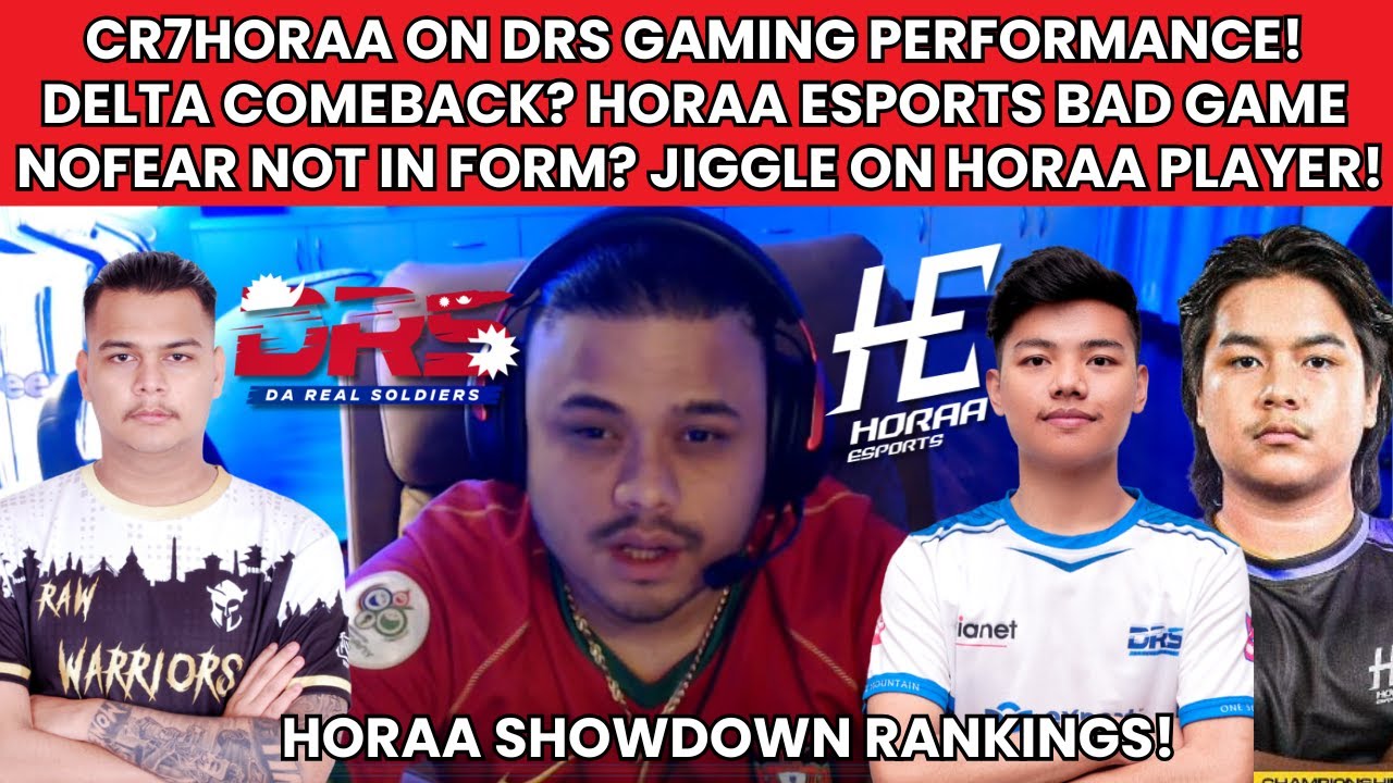 @cr7horaaYT ON DRS PERFORMANCE! DELTA COMEBACK? NOFEAR NOT IN FORM? JIGGLE ON HORAA PLAYERS! MISTAKE