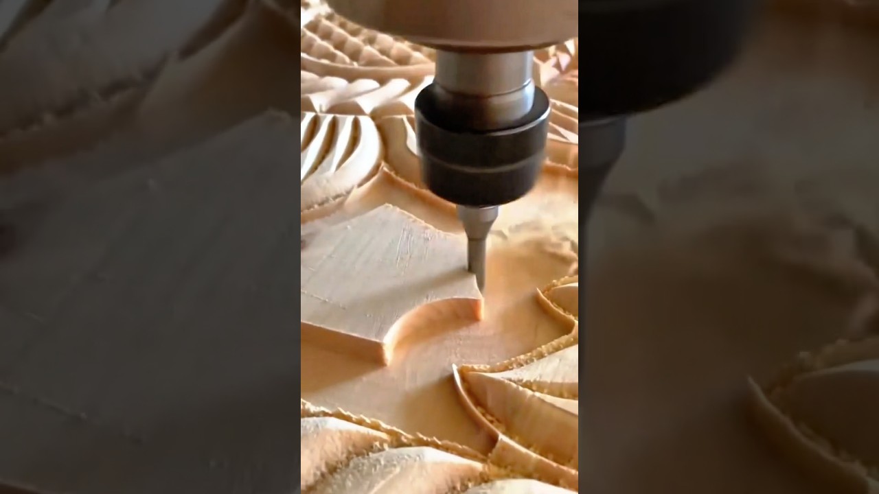 The Art of Precision Intricate Wood Carving with Advanced CNC Technology
