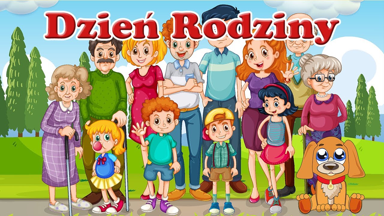 👪 Dzień Rodziny \ Film edukacyjny dla dzieci