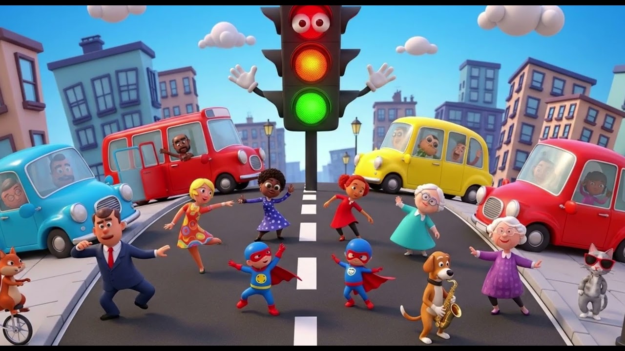 Traffic Light Freeze Dance   Copy