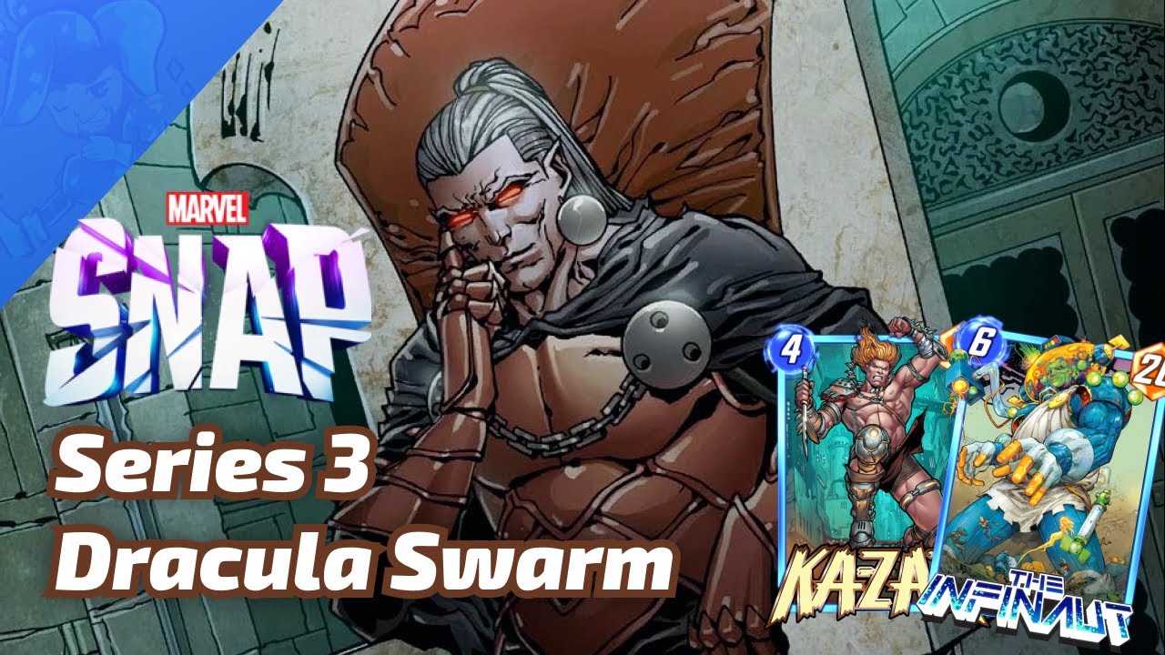 Series 3 Dracula Swarm SLAMS Leech  - Marvel SNAP Gameplay & Deck Highlight