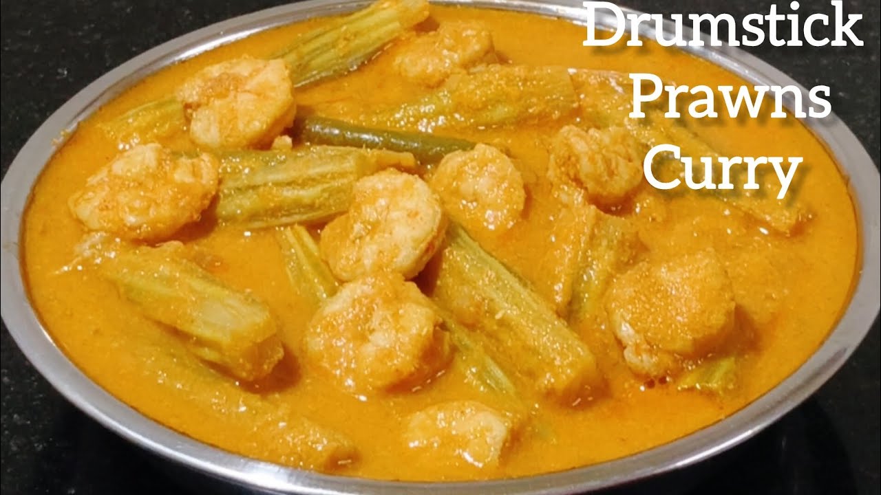 Goan Drumstick Prawns Coconut Curry | How To Make Authentic Goan Drumstick Curry | Coconut Curry 