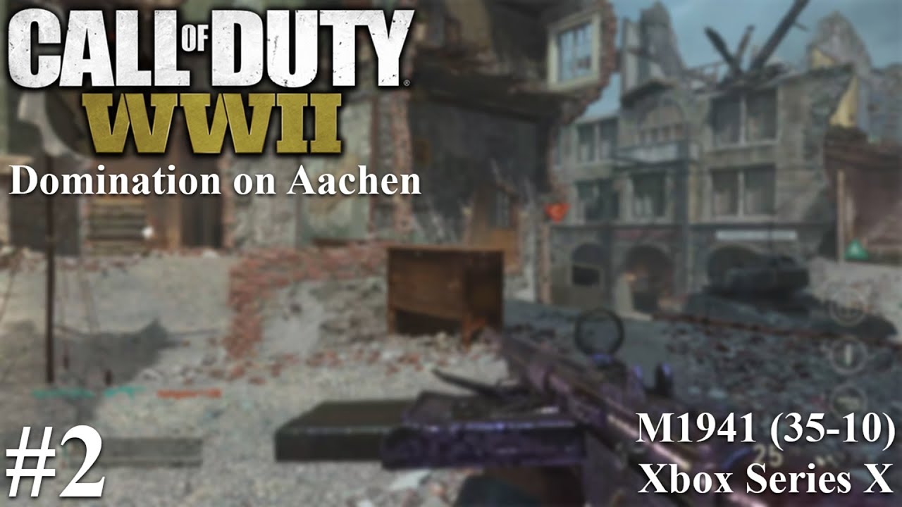 Call of Duty: WWII | Domination on Aachen | Xbox Series X Gameplay 2