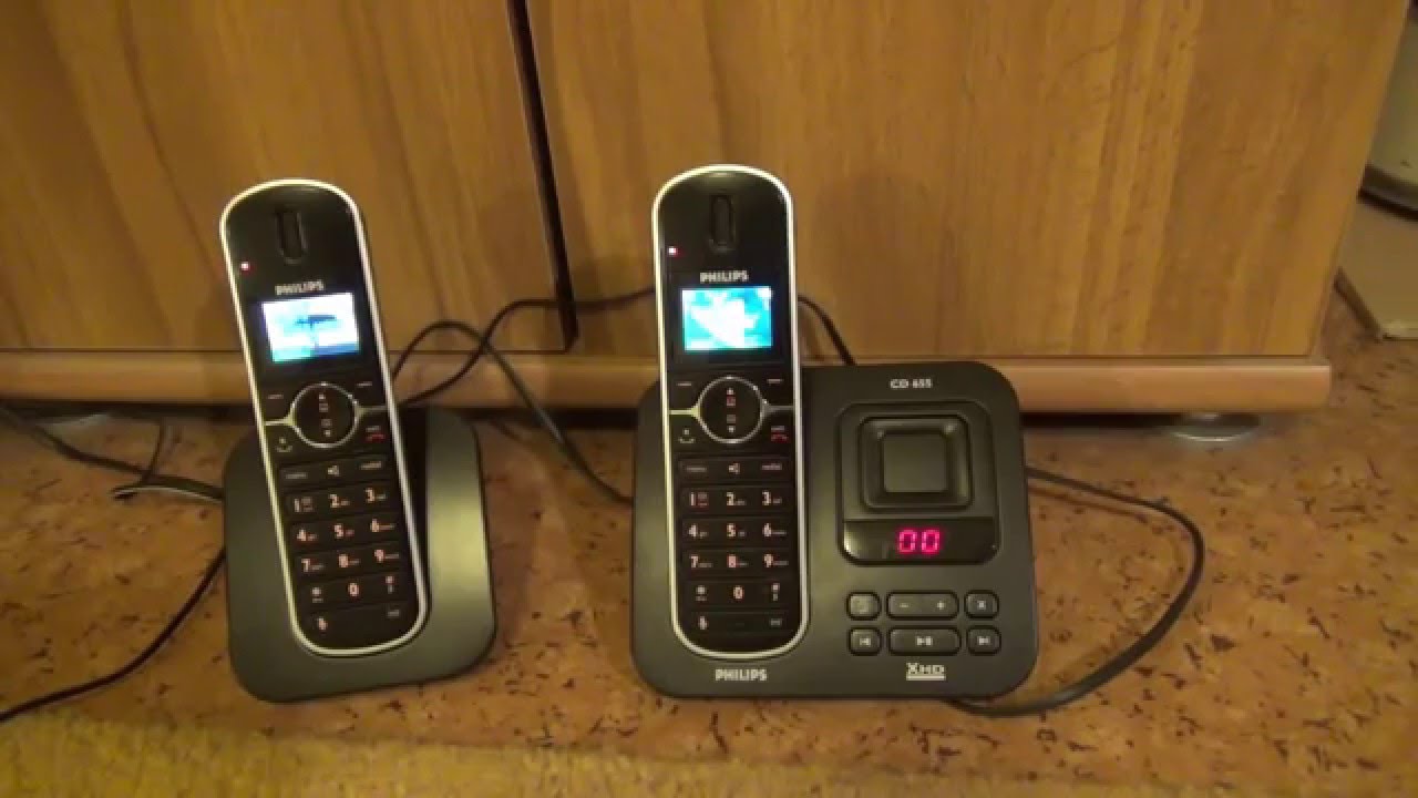Funktionstest-Telefon Philips CD 655 ,