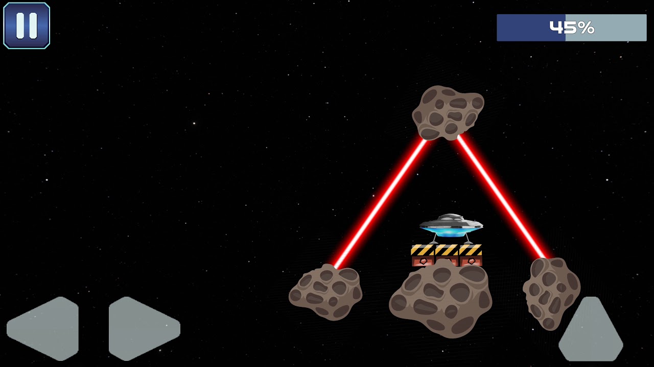 Mission To Mars - unity3d complete project template source code. Hyper casual games unity