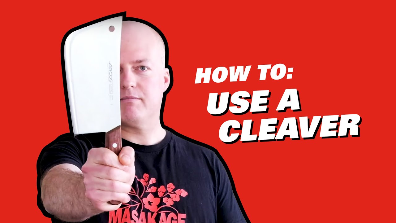How to Use a Cleaver to Chop Pork and ChickenBones