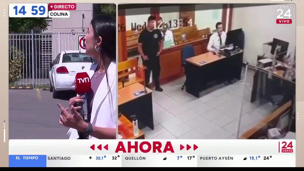 AHORA | REO SE FUGA DESDE JUZGADO DE GARANTÍA DE COLINA