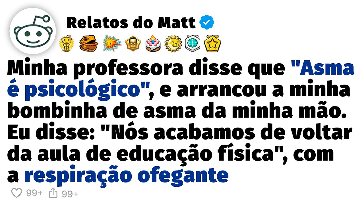 Minha professora disse 