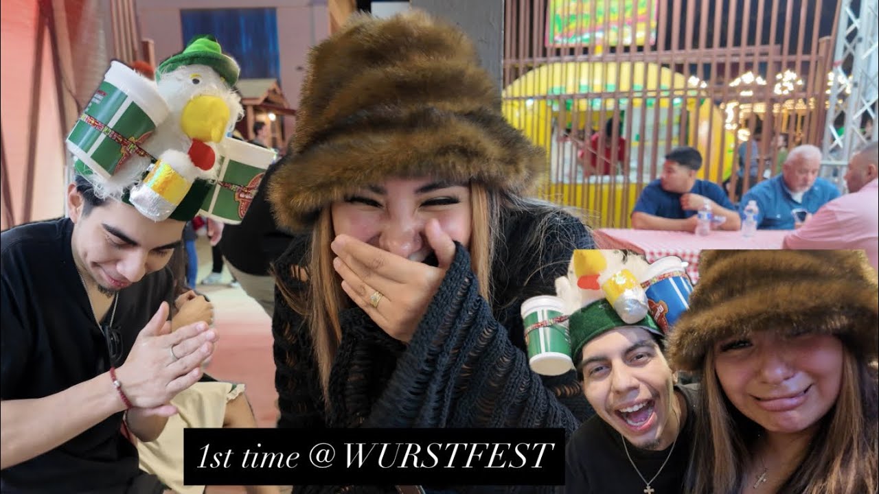 My FIRST time at Wurstfest 🤗