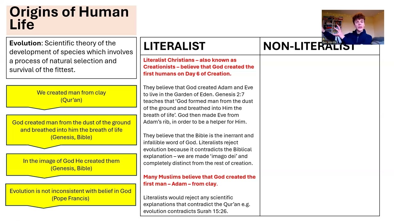 THEME B RELIGION & LIFE REVISION (AQA GCSE RELIGIOUS STUDIES 2025)