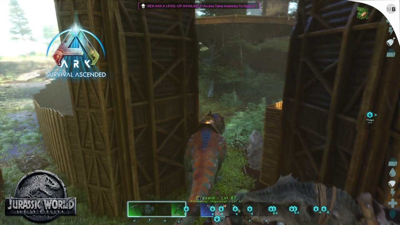 Ark Survival Ascended Moving Day And Building Treehouse In Redwood Biome (4K HD 60FPS)