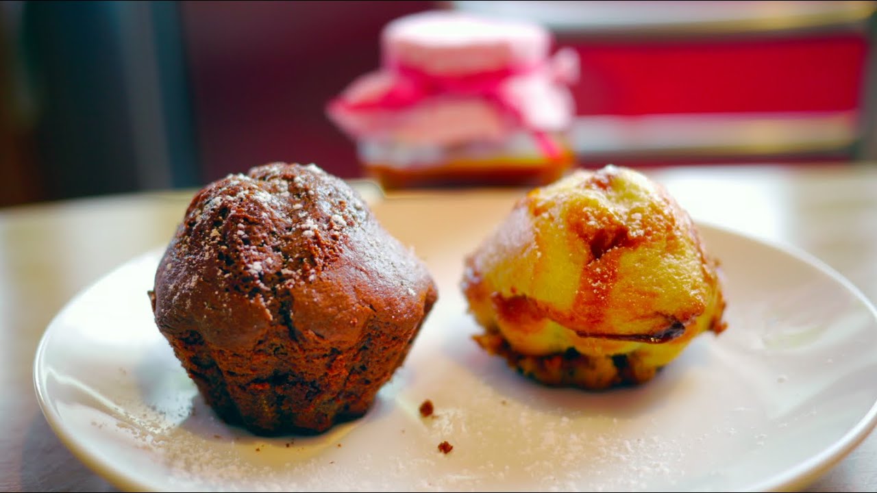 Muffin coeur caramel ► DESSERT