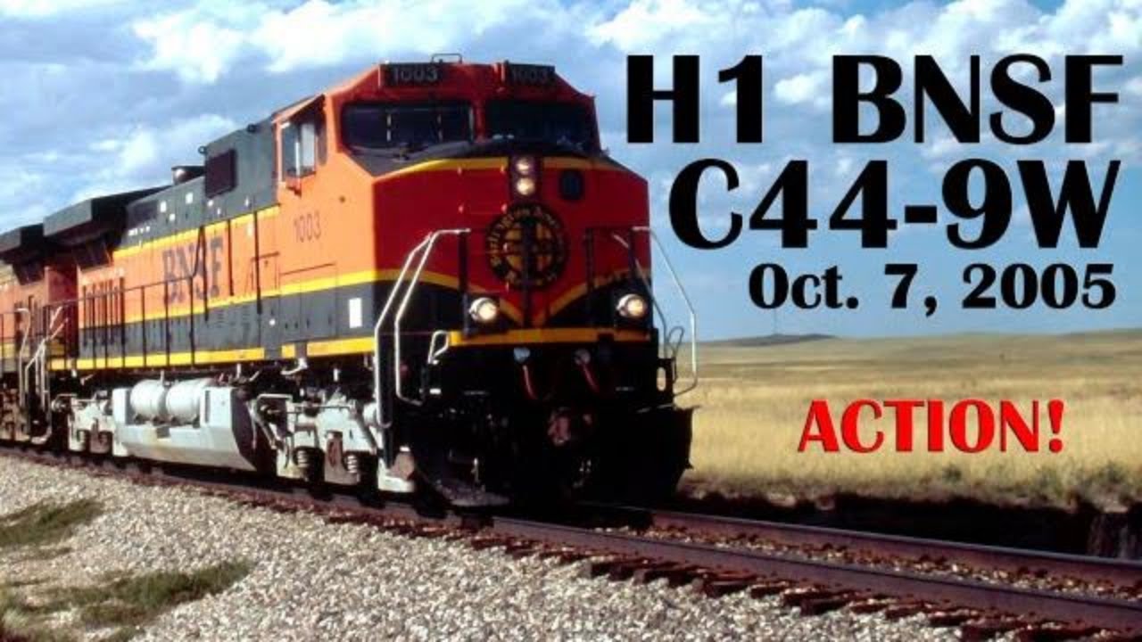 H1 BNSF C44-9W no. 1039, Oct. 7, 2005, Fountain, North Avondale, Rocky Ford, La Junta, Colorado