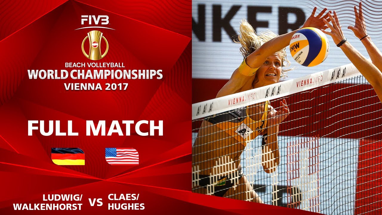Hughes/Claes vs. Ludwig/Walkenhorst - FULL MATCH | Beach Volleyball World Champs Vienna 2017