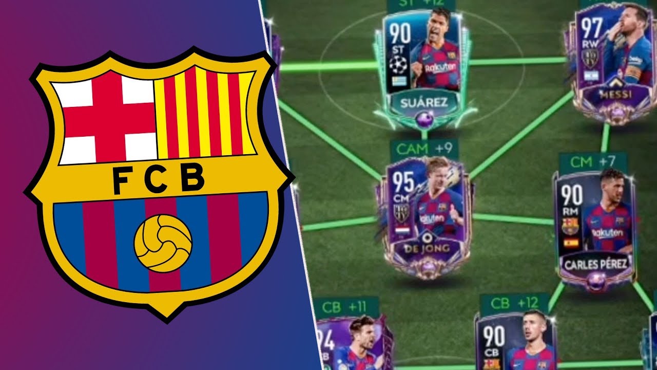 Full Barcelona Animated Special Card Squad Builder on FIFA Mobile 20! Best Barcelona Squad on FIFA