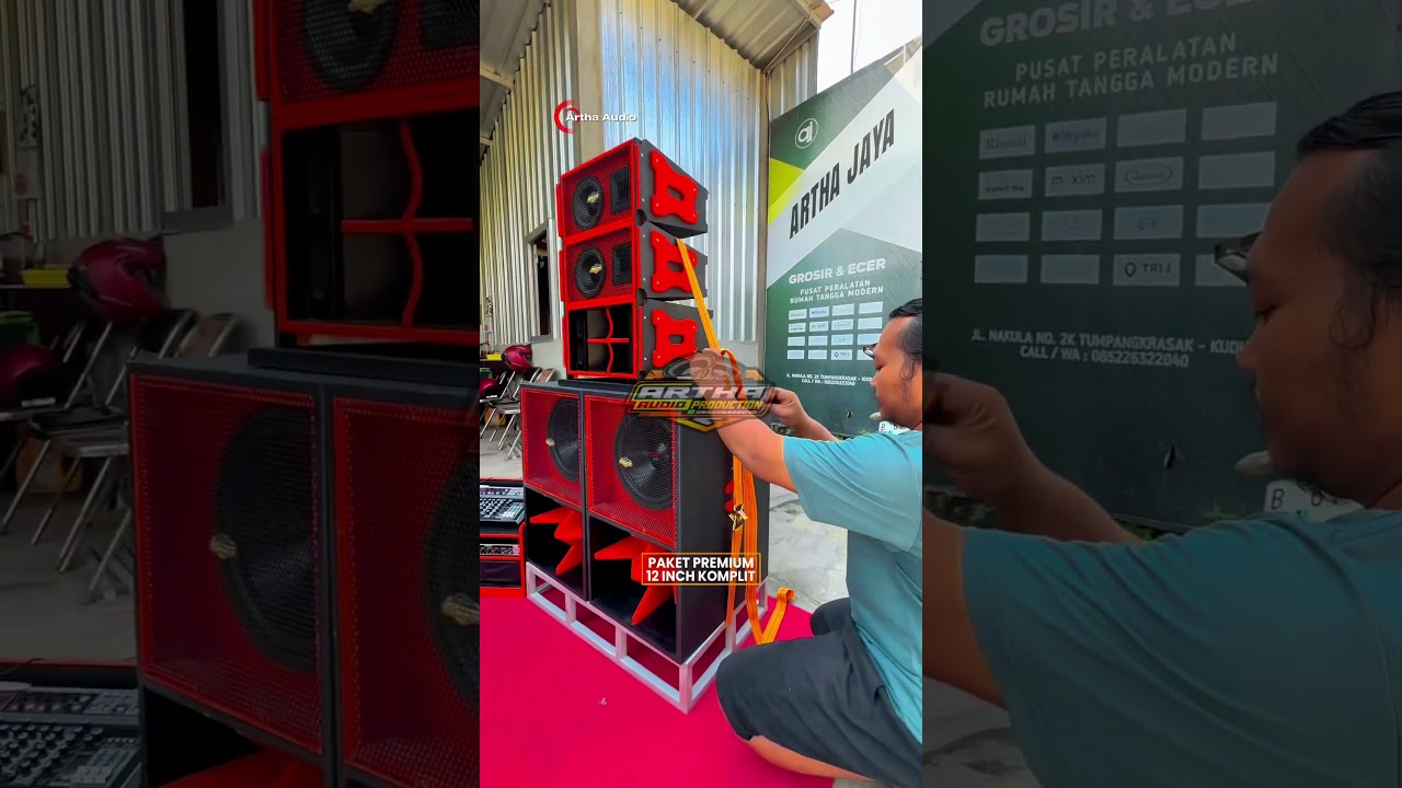 PAKET SOUND MINIATUR 12 INCH KOMPLIT #ceksound #soundminiatur #horeg