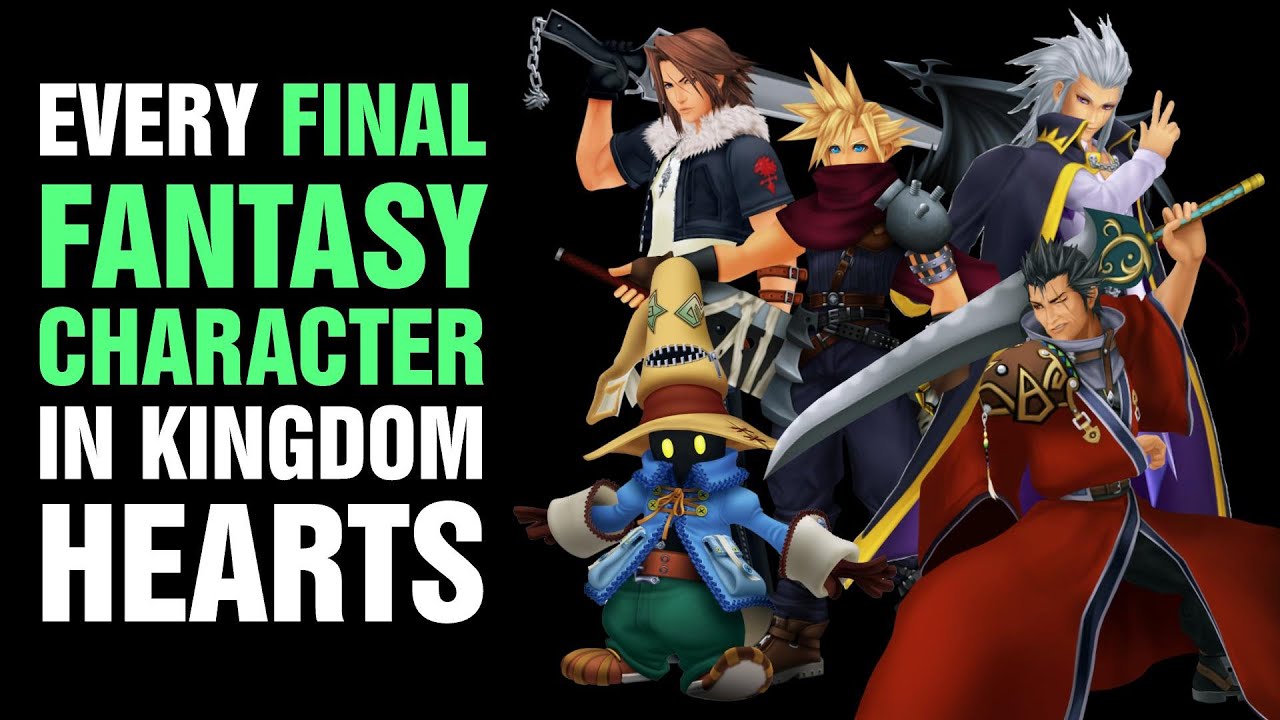 Every Final Fantasy Character in Kingdom Hearts