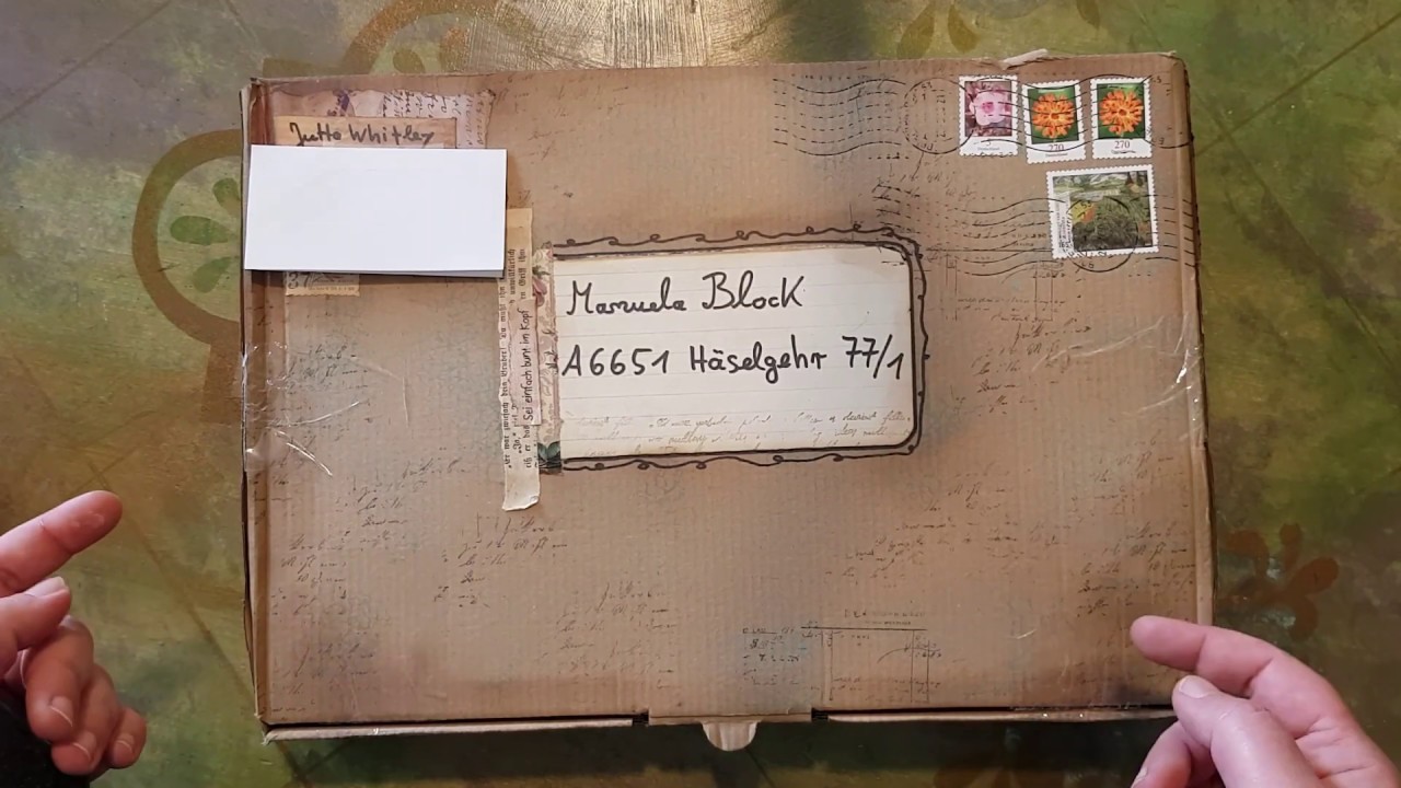 🇬🇧 HAPPY MAIL FROM JUTTA @FUNKELKRAM.DE