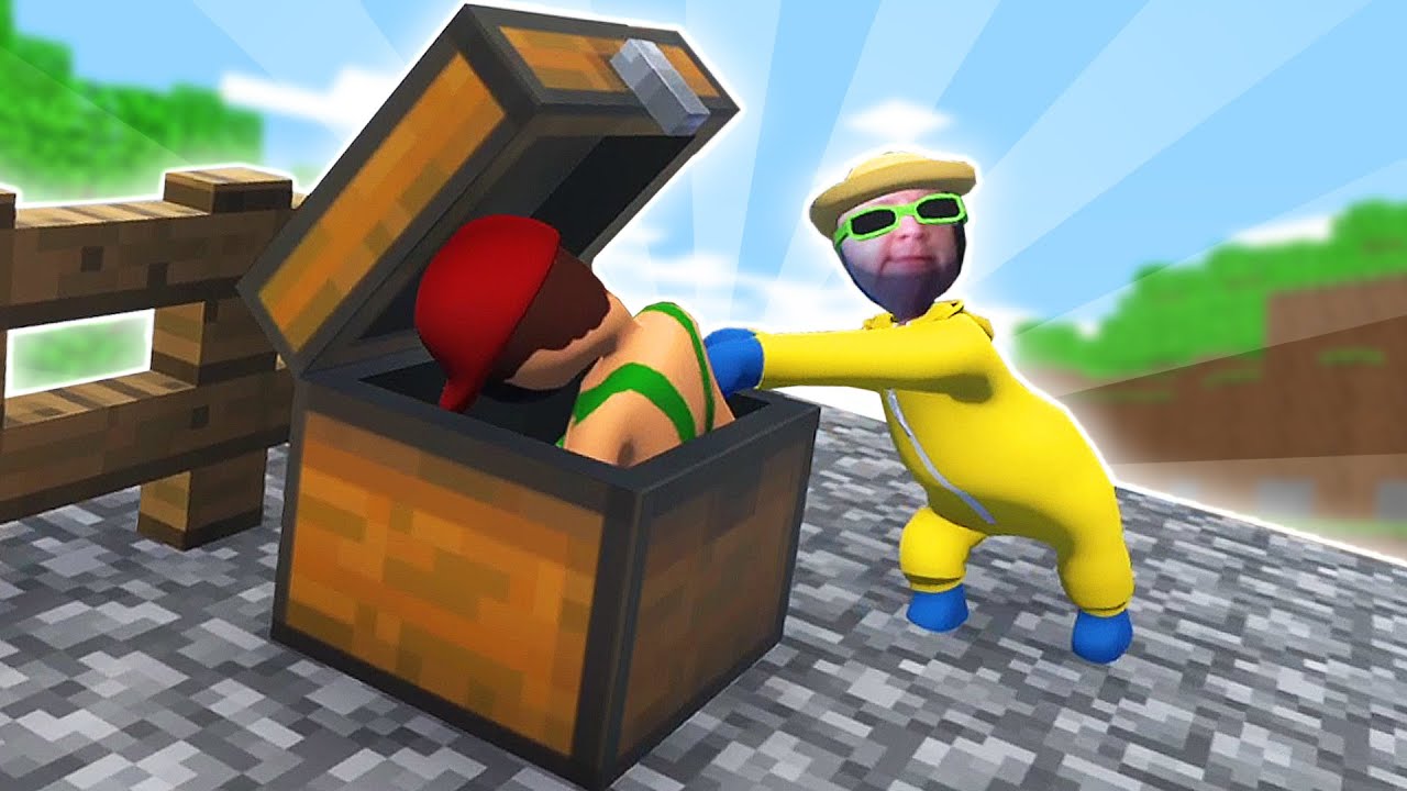 MINECRAFT LET'S PLAY I HUMAN FALL FLAT