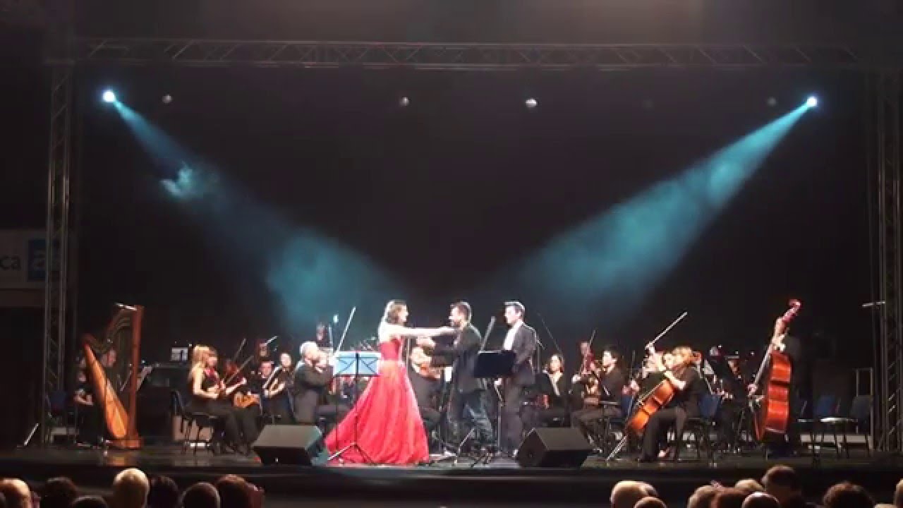 Un amore cosi grande: FRANCESCO RENGA & MARIE-ANNE MANCA IZMAJLOVA with symphonic orchestra